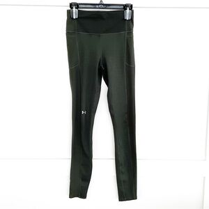 Under Armour Olive Green High-Rise Performance Leggings